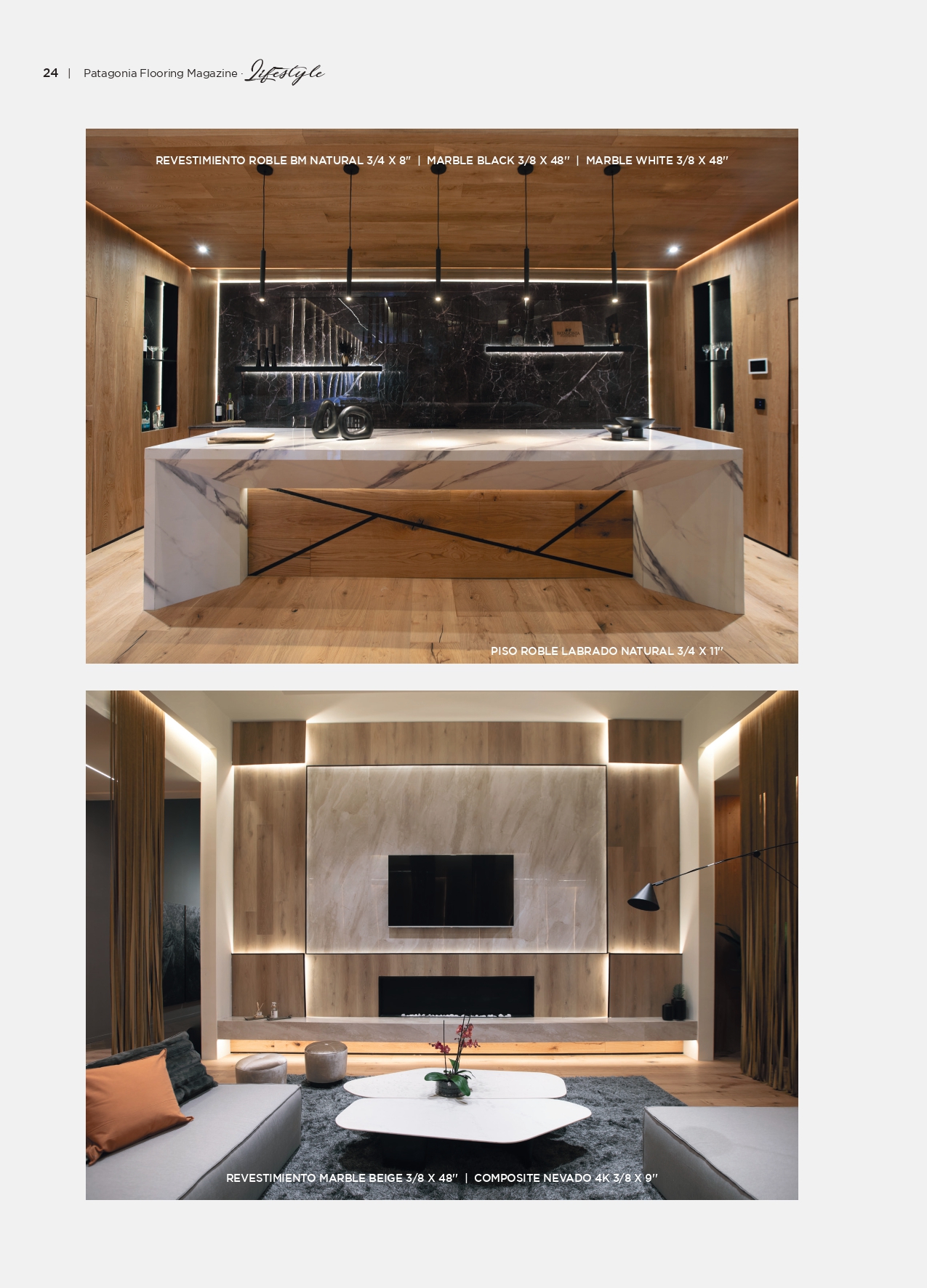Patagonia Flooring Magazine — página 3 de la nota “La identidad en la materia”